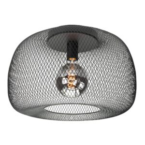 Honey zwart plafondlamp 48cm