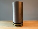 Stalamp Livio brons met taupe kap