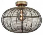 Alto brons plafondlamp 40cm