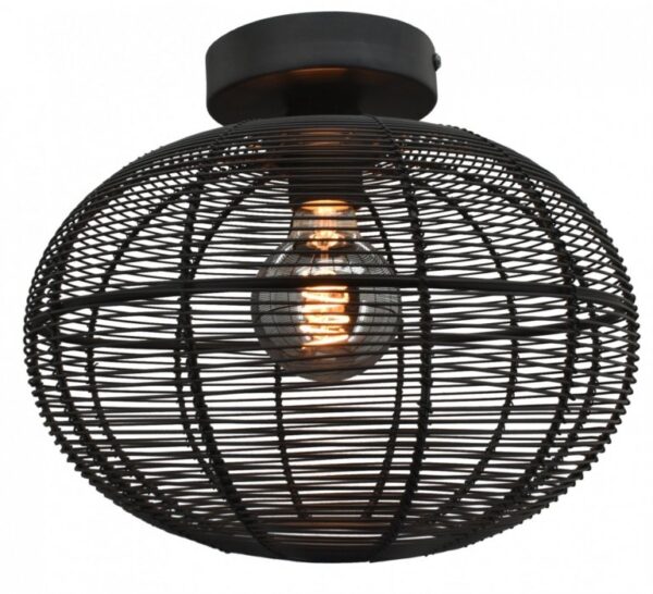 Alto zwart plafondlamp 30cm