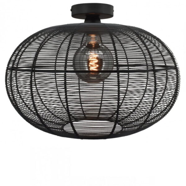Alto zwart plafondlamp 40cm