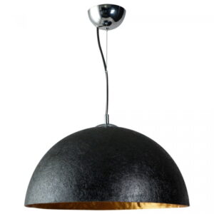 Mezzo tondo zwart goud hanglamp 70cm