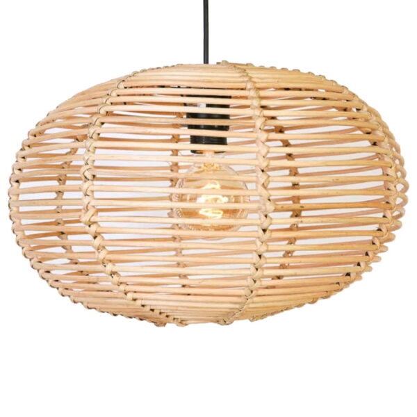 Rotan naturel hanglamp 30cm