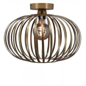 Plafondlamp Lido brons 30cm