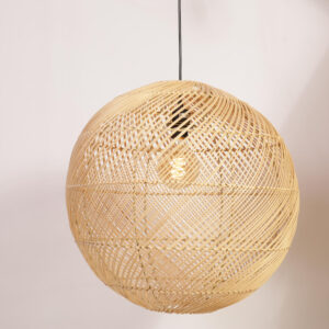 Hanglamp Globe naturel 50cm