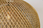 Hanglamp naturel rotan Dubble