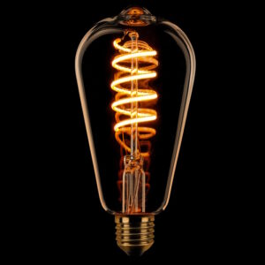 Edison goud spiraal 7.5W dimbaar LED