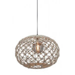 Hanglamp Boaz touw naturel 49cm