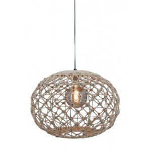 Hanglamp Boaz touw naturel 49cm