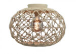 Plafondlamp Boaz touw naturel 41cm
