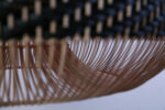 Hanglamp Appel 60cm naturel met zwart