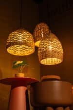 Hanglamp Lara naturel