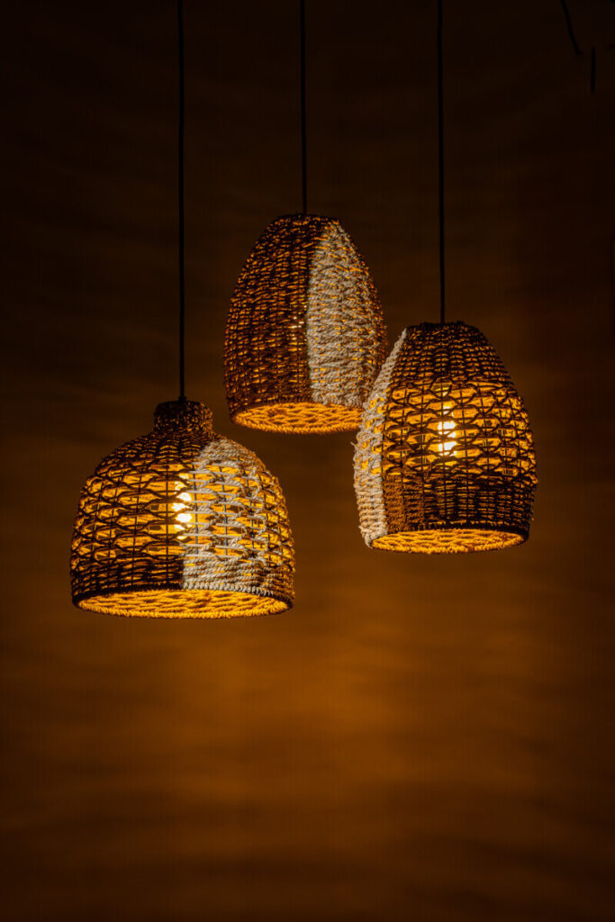 Hanglamp lara naturel sfeerfoto