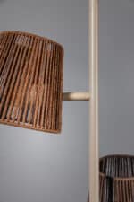 Vloerlamp Daan zand lampenkap