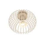 Plafondlamp Wire zand 30 cm