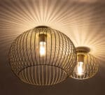 Plafondlamp Wire zand 30cm