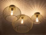 Plafondlamp Wire zand 30cm 40cm 50cm