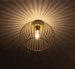 Plafondlamp Wire zand 40cm (1)