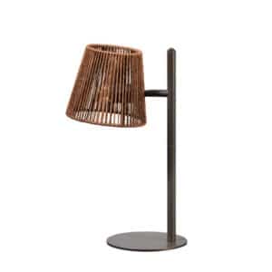 Tafellamp Daan anodic bruin
