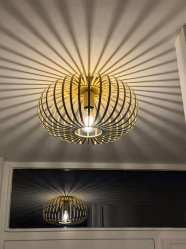 Plafondlamp Balloon Ø 40cm zandgeel photo review