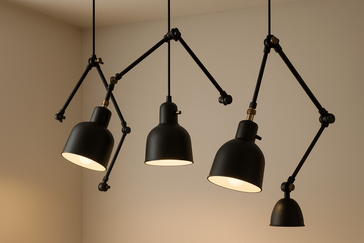 Hanglampen verstelbaar