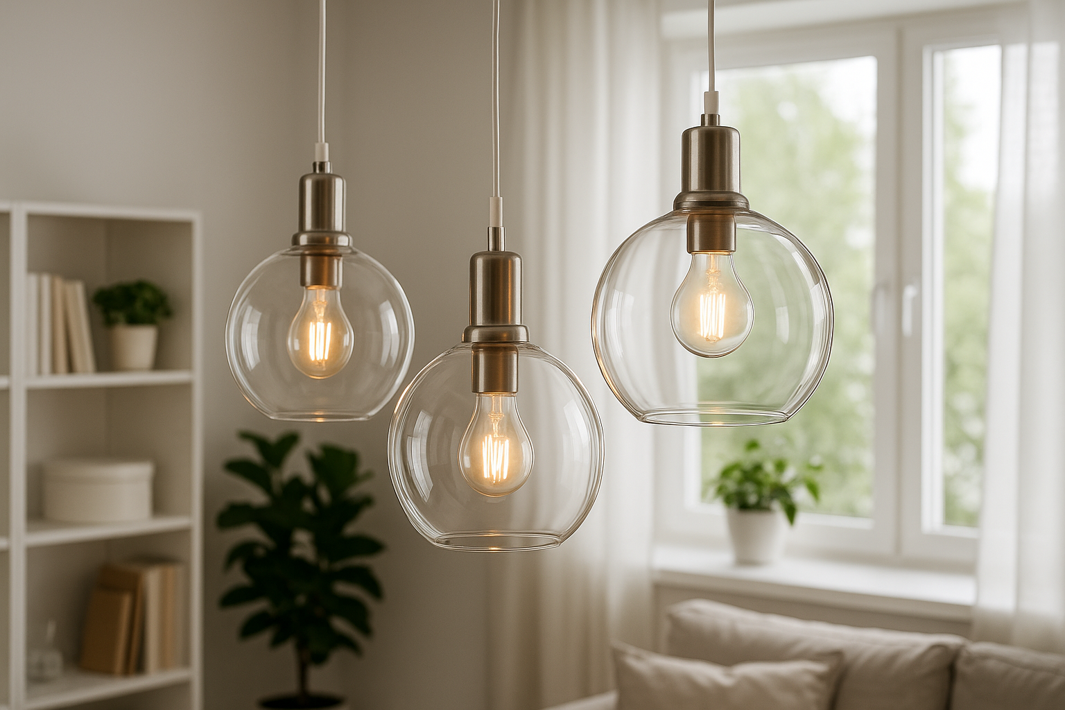 Ikea hanglampen glas